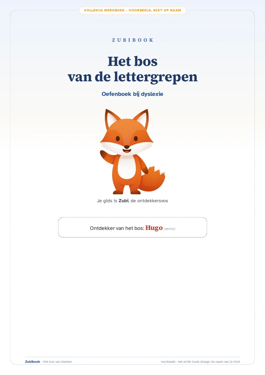 Bladzijde 1 van de proef-pdf